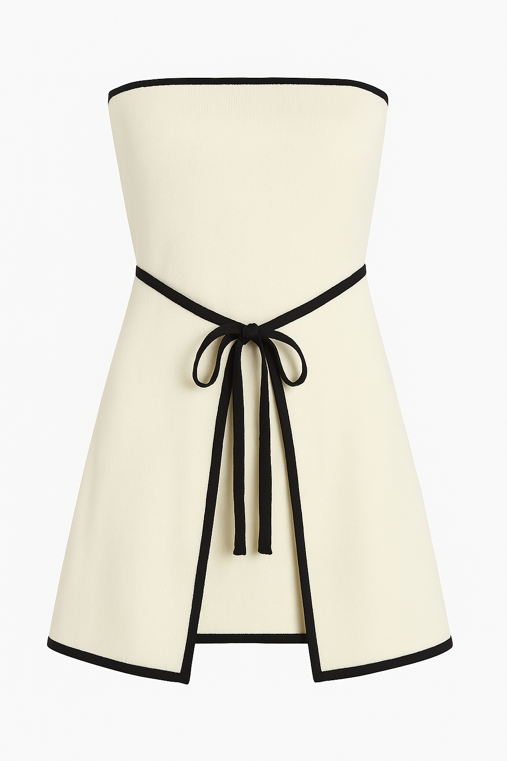Dallas robe bustier nouée à l'avant