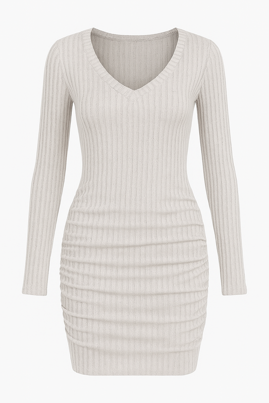Diane robe pull mi-longue
