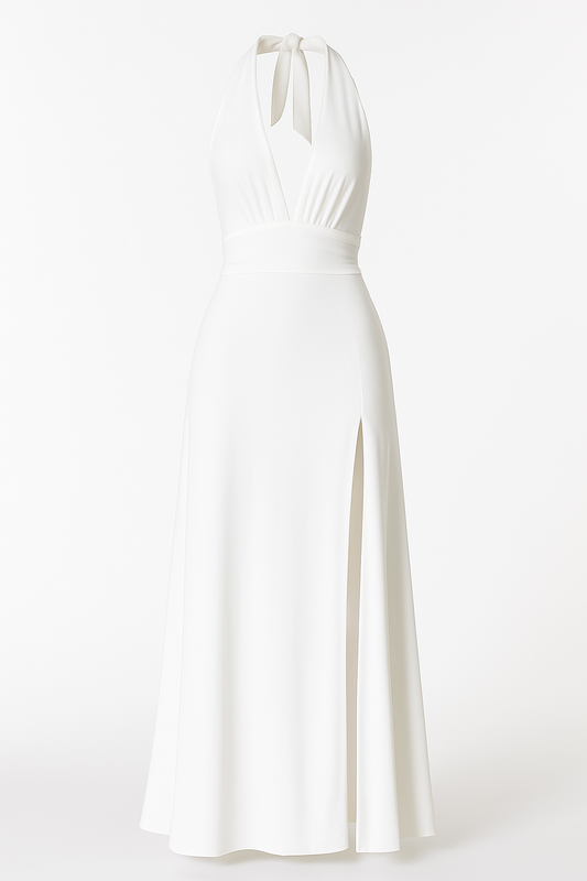 Tiana robe longue dos nu
