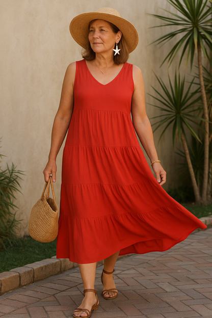 Agathe robe longue